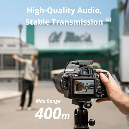 DJI Mic Mini (2 TX + 1 RX), Ultralight, Detail-Rich Audio | Noise Cancelling, Automatic Limiting, Wireless Microphone for Camera/iPhone/Android, Vlog, Streaming, 400m Transmission - style: Mic Mini (2 TX + 1 RX)