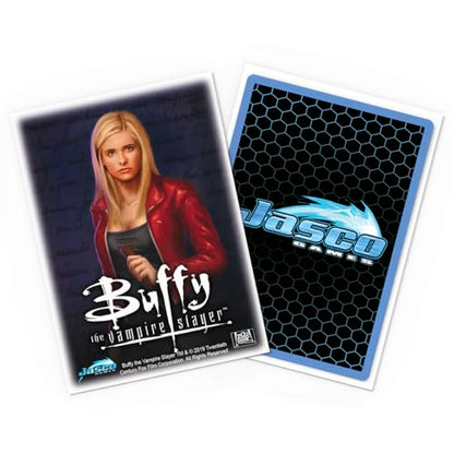 Dragon Shield | Matte Art Sleeves | 100 CT - Smooth & Tough Premium TCG Sleeves | Compatible with Pokemon, One Piece & Magic the Gathering | Buffy the Vampire Slayer - color: Buffy the Vampire Slayer