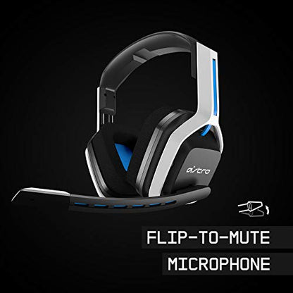 ASTRO Gaming Logitech G A20 Gen 2 Wireless Headset PlayStation - White/Blue | Compatible with PlayStation 5, PlayStation 4, PC, Mac - style: PS5, PS4, PC/Mac