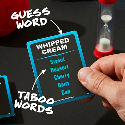 Hasbro Gaming Taboo Uncensored Board Game for Adults Only | Ages 17+ | 4+ Players | 20 Mins. Avg. | Hilarious NSFW Party Games for Adults