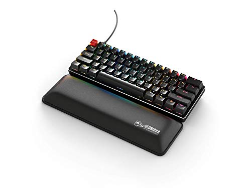 Glorious Custom Gaming Keyboard - GMMK 60% Percent Compact - USB C Wired Mechanical Keyboard - RGB Hot Swappable Switches & Keycaps - Black Metal Top Plate