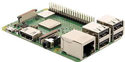 V-Kits Raspberry Pi 3 Model B+ (B Plus) Retro Arcade Gaming Kit with 2 Classic USB Gamepads [2018 Model]