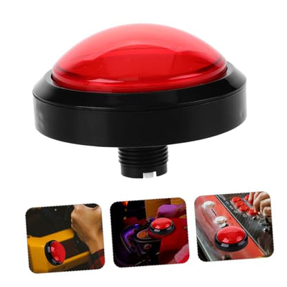 Cabilock LED Push Button Switch for Game Machine Arcade Game Button Replacement Reset Function Gaming Accessory for Competition and Quizzes