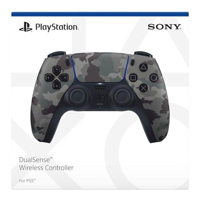PlayStation Sony 5 DualSense Wireless Controller - Gray Camouflage (Renewed) - color: Gray Camouflage