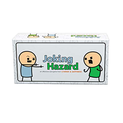 Joking Hazard by Cyanide & Happiness - 360+ Funny & Inappropriate Comic Cards, Hilarious Party Games | Includes Add-Your-Own-Words Cards - style: Joking Hazard Main Game