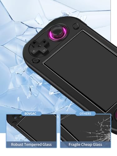 [2 Park] Screen Protector for ZWXYVUT R43S 4.3 Inch Tempered Glass Film, Screen Protector for R43S Anti-Scratch & Sensitive & 9H Hardness