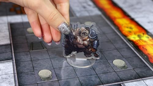 1985 Games Orc Minis Pack – Compatible with DND, RPG & Tabletop Games – Roleplaying Miniature Figures for TTRPG Quests - style: Orcs