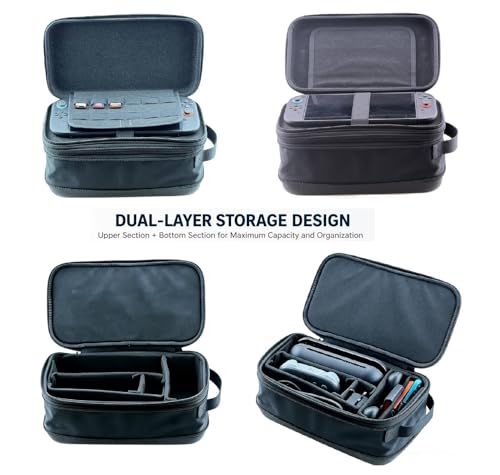 Veastar Switch 2 All in One Carrying Case in large storage capacity | Expandable storage feature ,Adjustable Organized storage, Fits dock and controllers, 2 in 1 mode for daily use and travel.