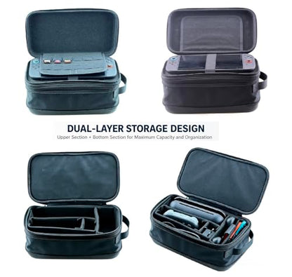 Veastar Switch 2 All in One Carrying Case in large storage capacity | Expandable storage feature ,Adjustable Organized storage, Fits dock and controllers, 2 in 1 mode for daily use and travel.