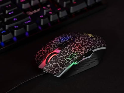 Bloody Optical Gaming Mouse with Light Strike (LK) Switch & Scroll - Fully Programmable and Advance Macros (A70 II) - color: A70