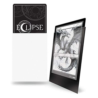 Ultra Pro E-15612 Eclipse Standard Matte Sleeves 100 Pack-Arctic White - color: Arctic White