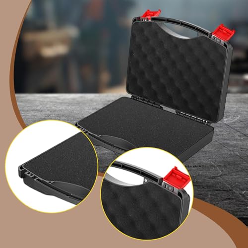 Tool Box Foam Interior with Handle Multipurpose,Container Hard Carrying Case Travel Equipment Case for Equipment Cameras, WL001
