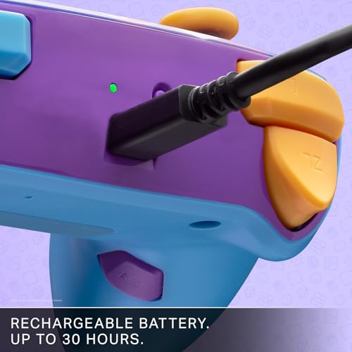 PowerA Enhanced Wireless Controller for Nintendo Switch/Switch 2 / Switch Lite/OLED Model - Color Splash Heros - Gamepad, game controller, Officially Licensed - color: Color Splash Heroes