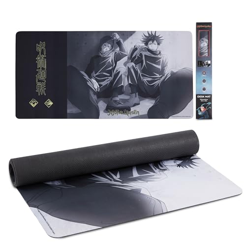 Culture Fly Large Gaming Mouse Pad (31" x 15") - Jujutsu Kaisen Extended XL Computer Desk Mat, Cool Anime Keyboard Deskmat, Big Desktop Deskpad for Gamer, Long Oversized PC Mousepad for Laptop - color: Jujuitsu