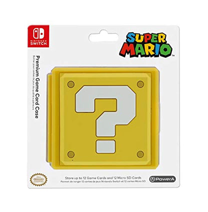 PowerA Premium Game Card Case for Nintendo Switch - Question Block - style: Question Block