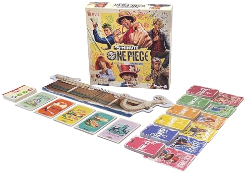 5 Minute One Piece Card Game: Real-Time Cooperative Pirate Adventure | Fast-Paced Cooperative Adventure Based on the Hit Anime Series, Family Fun for Kids & Adults, Ages 8+, 2-5 Players, 5 Mins