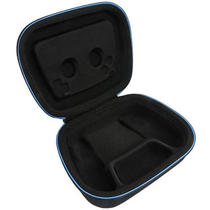 Baval Hard Case for Playstation 5 PS5 DualSense Wireless Controller | Protective Storage Box, Specifically Design for PS 5 Controller, Soft Velvet Lining, Customized Slots, Snug Fit, Black Case - color: Black Hard Case