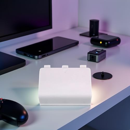 1Pc White Battery Back Cover Lid Door Case for Xbox One Controller Gamepads and Standard Controllers