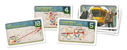 Asmodee Ticket to Ride Berlin Board Game - Train Route-Building Strategy Game, Fun Family Game for Kids & Adults, Ages 8+, 2-4 Players, 10-15 Minute Playtime - style: Berlin
