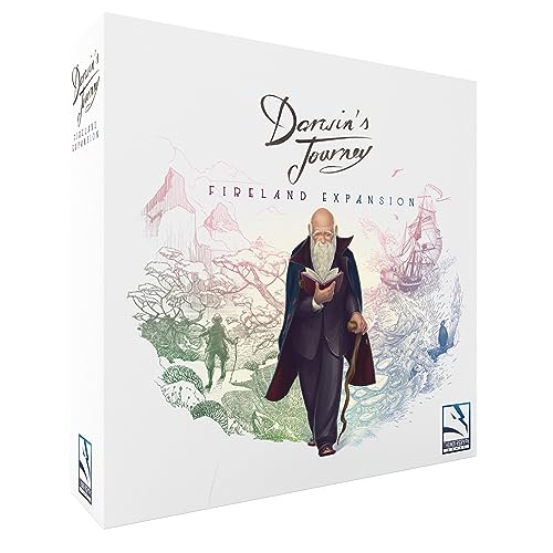 Thundergryph Games Darwin's Journey: Fireland Expansion - New Adventures Await! Strategy Game of Exploration and Discovery for Kids and Adults, Ages 14+, 1-4 Players, 30-120 Minute Playtime
