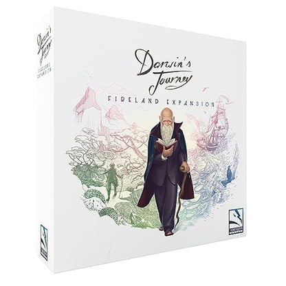Thundergryph Games Darwin's Journey: Fireland Expansion - New Adventures Await! Strategy Game of Exploration and Discovery for Kids and Adults, Ages 14+, 1-4 Players, 30-120 Minute Playtime
