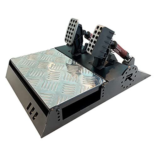GTR Simulator V3 Pro Metal Steel Base Adjustable Racing Gaming 2-Pedals for PC - size: V3 2-Pedals