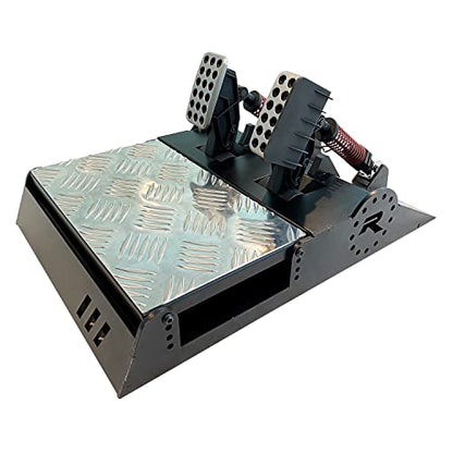 GTR Simulator V3 Pro Metal Steel Base Adjustable Racing Gaming 2-Pedals for PC - size: V3 2-Pedals