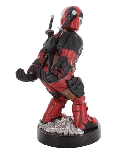 Cable Guys - Marvel Deadpool 3 Rear Repaint Gaming Accessories Holder & Phone Holder for Most Controller (Xbox, Play Station, Nintendo Switch) & Phones (iPhone, Samsung) - style: Deadpool Rear Repaint