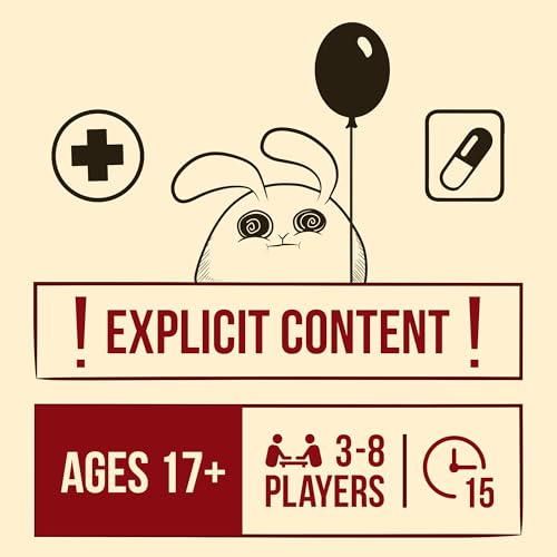 Horrible Therapist: Extra Horrible Edition by Exploding Kittens - A Card Game for 3-8 Players, Ages 17+ - Adult Party Game for Family Night | Build wildly inappropriate therapy comics with friends and family in this viral adult-only party game from The Oa