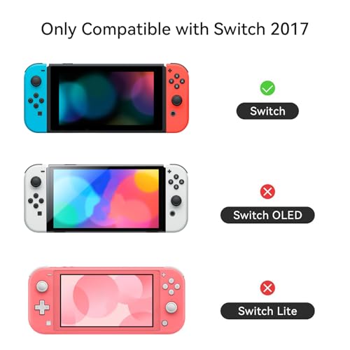 GeekShare Protective Case Slim Cover Case Compatible with Switch and Joy-Con - Shock-Absorption and Anti-Scratch - The HEI Series - color: The HEI