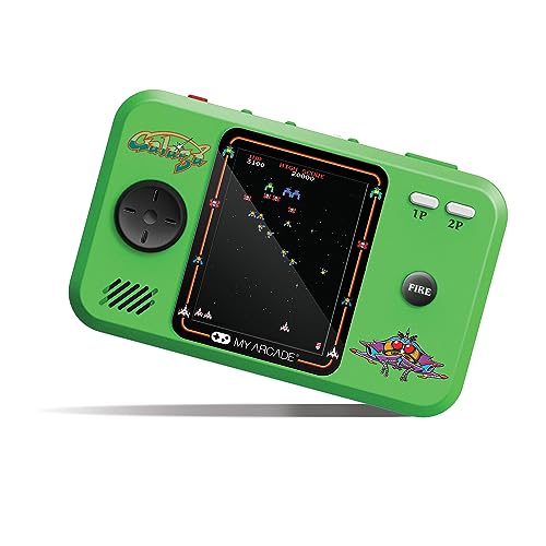 My Arcade Galaga Pocket Player Pro: Retro Portable Games, 2.8" Screen | Galaxian, Classic Arcades, Gifts for Adults - style: Galaga
