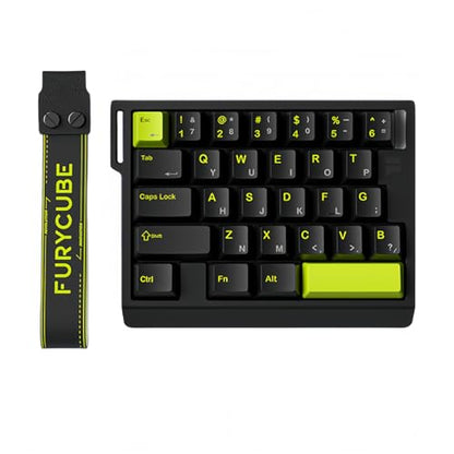 FKZ M30HE Rapid Trigger Gaming Keyboard,Hall Effect Magnetic Switch One Handed Hot Swap RGB Wired Mechanical Keyboard Adjustable Actuation 8K Hz Polling Rate Macro Keypad for E-Sports Gamer (Black) - color: Black