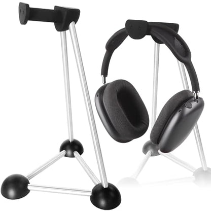 Headphone Stand, Desktop Headset Holder, Desk Earphone Stand, Gaming Headsets, for SteelSeries/Logitech/HyperX/Sony/Beats/Sennheiser/Anker/Xbox, and All Headphones.(Red) (Black) - color: black