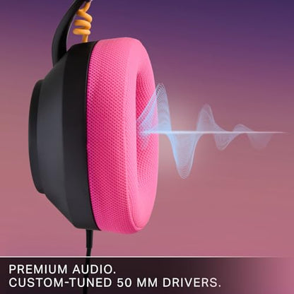 PowerA LucidSound LS10 Wired Gaming Headset - Midnight Surf, Works with PlayStation, Xbox, PC, Mobile, and Other Compatible Devices, Designed for Comfort, Premium Audio, Quick-Access Audio Controls - style: Midnight Surf