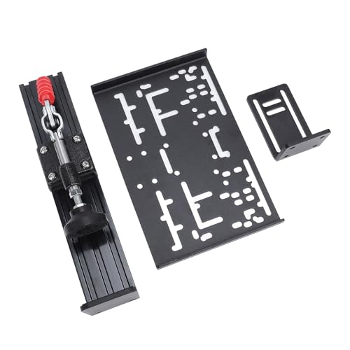 PC USB Simulator Shifter Clamp, Racing Shifter Handbrake Kit for G Driving Force Universal Mount with Quick Release Clamp