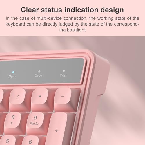 Pink Creamy Keyboard and Mouse Combo,MageGee GK980 Wired RGB Backlit Keyboard and Pink Gaming Mouse Combo,PC Keyboard and Adjustable Sensitivity Mouse for PC/loptop/MAC - color: Pink RGB