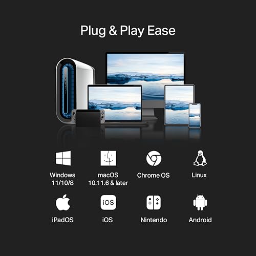 TP-Link 2-in-1 USB 3.0 & USB C to Ethernet Adapter, RJ45 Gigabit LAN, Plug & Play, Aluminum Case, Ethernet Adapter for Laptop, Thunderbolt 4/3 Compatible with Windows, Mac/iPad OS & More (UE310C) - style: USB C&A 2in 1
