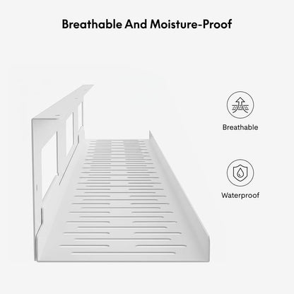 FLEXISPOT Under Desk Cable Management for Office and Home - Standing Desk Metal Raceway Wires Tray (White) - color: White, size: 31.5x3.94in