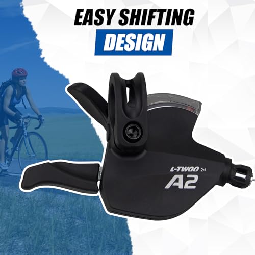WEEROCK Bike Shifter Lever 7 Speeds Right Thumb Gear Shift Lever for Mountain Bicycle - color: Right 7 Speed