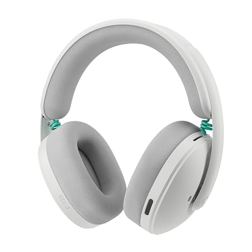 Logitech G325 Lightspeed Wireless Gaming Headset - White | All-Day Comfort, Built-in Mic with Noise Reduction, 24-Bit Audio, 24+ Hr Battery Life, for PC, PlayStation, Switch, Mobile - color: White