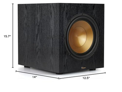 Klipsch SUB-100-BLACK Synergy Black Label Subwoofer Speaker Pair (2018) - style: Dual