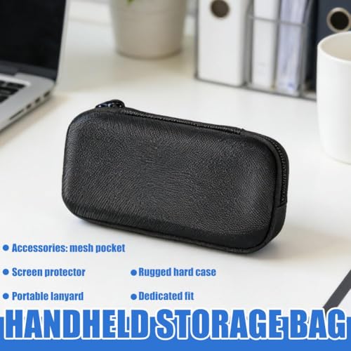 GEKUPEM Hard EVA Carrying Case for Ayaneo Pocket Air Mini Handheld Game Console, Portable Organizer Game Console Storage Bag Shockproof Travel Bag