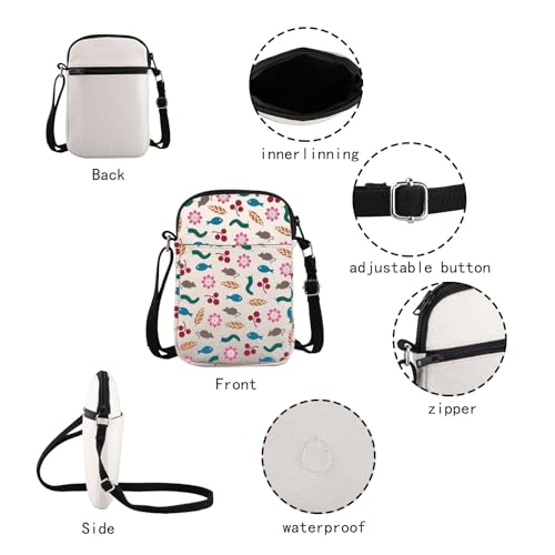 JXGZSO Board Game Gift Board Game Lover Gaming Crossbody Bag