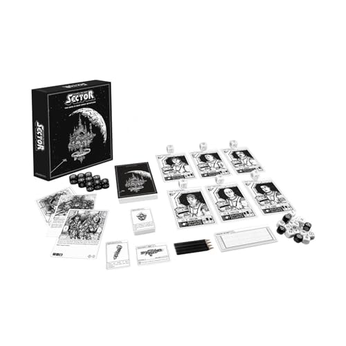 Escape the Dark Sector Board Game - Sci-Fi Adventure, Cooperative Gameplay, Strategy Game for Teens and Adults, Ages 14+, 1-4 Players, 45 Minute Playtime, Made by Themeborne