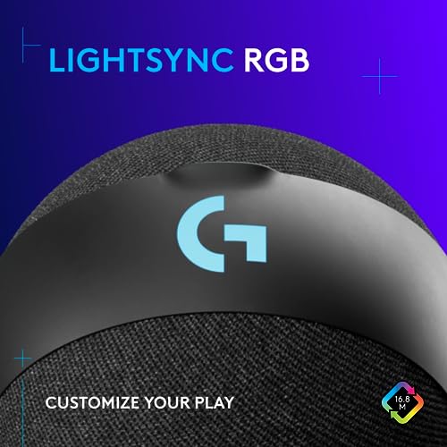 Logitech G Yeti Orb Condenser RGB USB Gaming Microphone - Black | LIGHTSYNC, Cardioid, for streaming, plug and play for PC/Mac - color: Black
