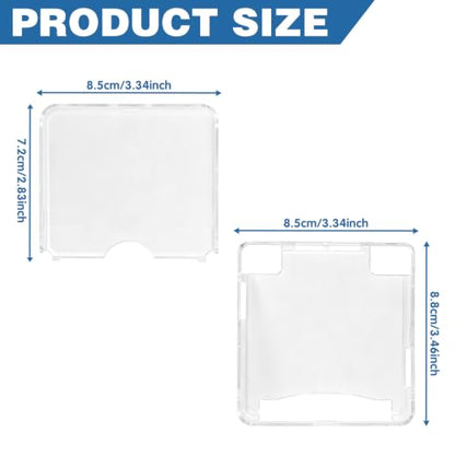 Anti-Scratch Hard Transparent PC Protective Cases Shell Cover, Compatible with Gameboy Advance Case Gameboy Sp Clear PC Cover For Console Gaming Accessory