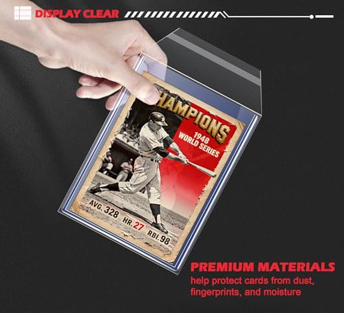 Top Loader Sleeves 1000 Pack, Resealable Team Bags for 35-75PT Rigid Top Loader Card Holders - Penny Sleeves for 3"X4" Top Loaders Trading Card - size: 1000 Pack