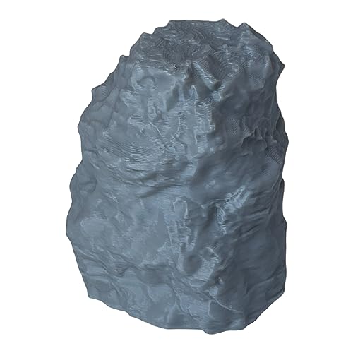 Tofer's Miniatures Set of 8 Rock Formation Stone Boulder Bundle, Terrain Scenery for Tabletop 28mm Miniatures Wargame, 3D Printed and Paintable Produced