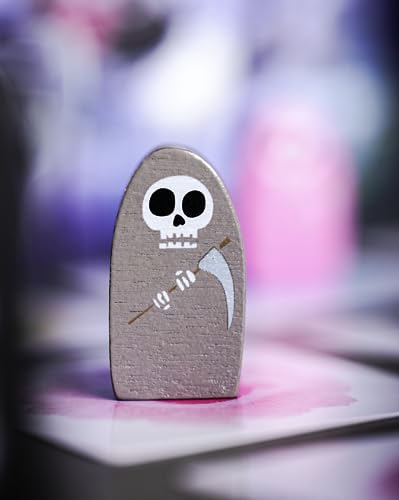 Reap Card Game | A Spooky & Cute Game of Grim Reaper Soul Stealing Strategy | Ages 14+ | 2-4 Players | for Players who Wish it was Halloween All Year Round!