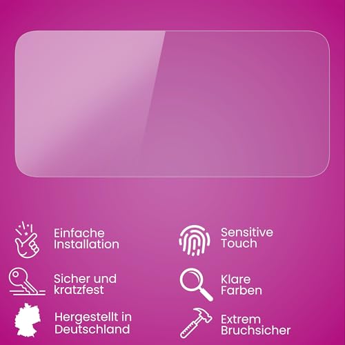 atFoliX Plastic Glass Protective Film compatible with Nintendo New 2DS XL, 9H Hybrid-Glass FX Screen Protector (Set of 1) - color: FX-Hybrid-Glass — Set of 1, size: New 2DS XL